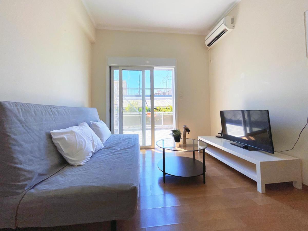 Wsd Luxury Stylish 1Bd Apt With City View Balcony Athen Exterior foto