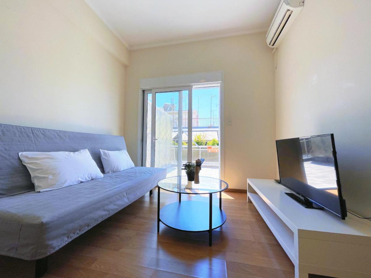 Wsd Luxury Stylish 1Bd Apt With City View Balcony Athen Exterior foto